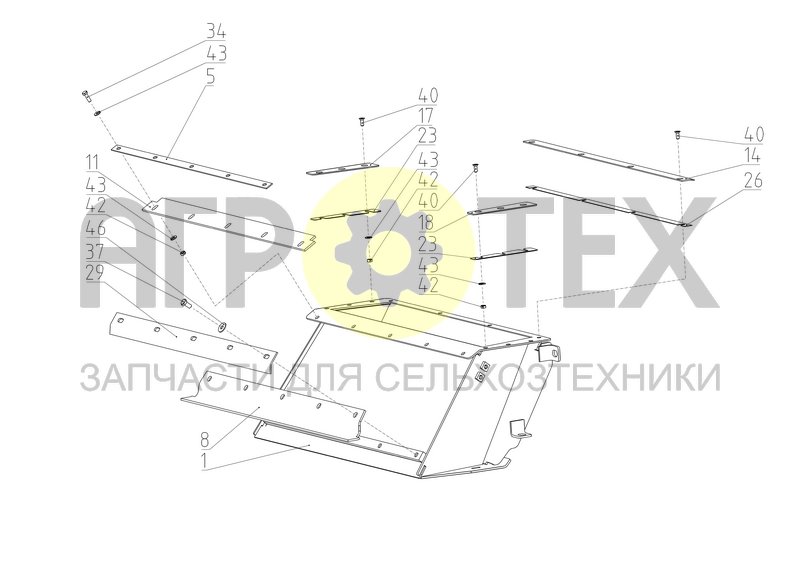 Чертеж Проставка (2650.15.05.250А)